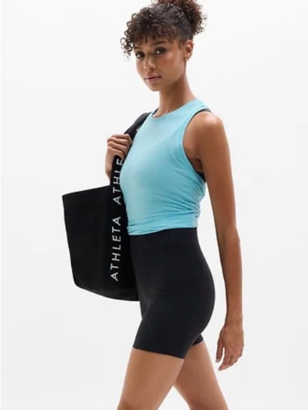 Athleta Ease In Tank - Aqua